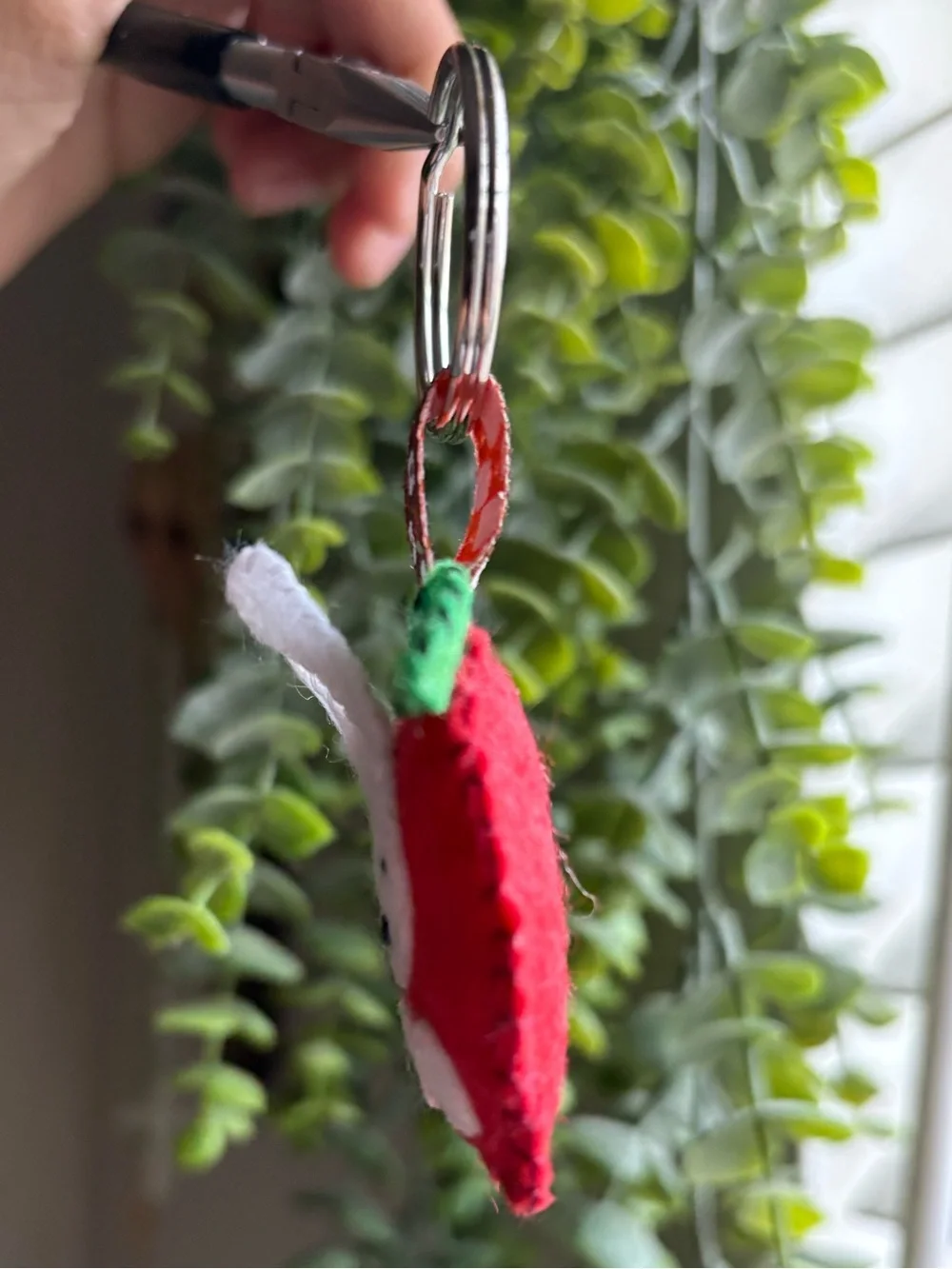 Miffy Felt Keychain